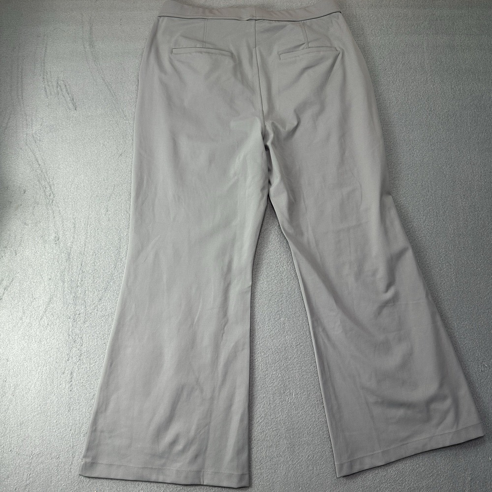 NEW Halara Women's Gray Wide-Leg Pull-On Pants XL Regular Stretch 02774038 - Picture 9 of 10